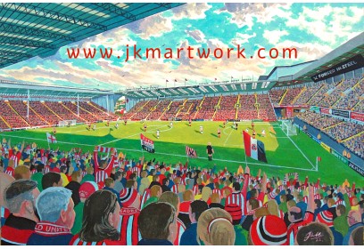 Bramall Lane Stadium Fine Art Print - Sheffield United FC